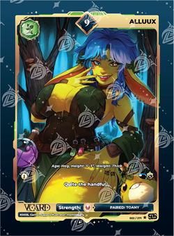 VCARD Divine Chaos - Holo Power 9 Individual Cards - Image 2