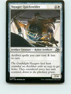 Voyager Quickwelder - C37 - MTG - Aetherdrift (DFT) - Image 1