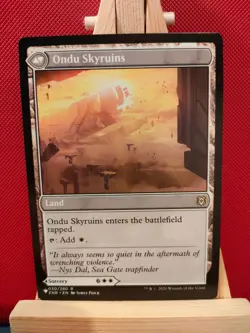 Ondu Inversion / Ondu Skyruins - Zendikar Rising - Rare - NM - MTG - Image 2