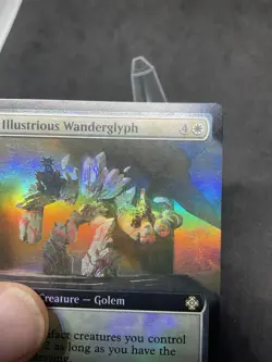 Illustrious Wanderglyph (Extended Art) The Lost Caverns of Ixalan Foil 0021 MTG - Image 4