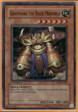 Granmarg The Rock Monarch - Super Rare 1st Edition FET-EN009 - HP - YuGiOh - Image 1