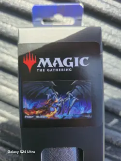 Ultra Pro Holofoil Playmat MTG x Final Fantasy - Ifrit vs Bahamut *NEW* - Image 1