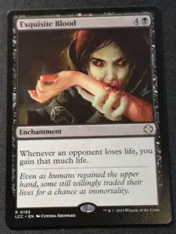 Exquisite Blood - LCC - MTG - NM - EN - 0195 - Image 1