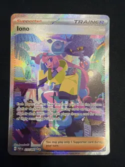 Iono Scarlet & Violet: Paldean Fates 237/091 Holo Special... Pokemon TCG - Image 1