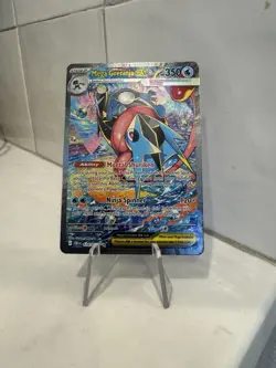 Mega Greninja EX 116/086 XY Breakpoint Secret Rare Full Art Holo English - Image 1