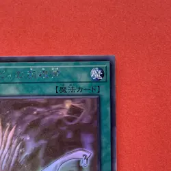 NM Harpie's Feather Duster DP21-JP000 Holographic Rare Ghost Yu-Gi-Oh teka - Image 3
