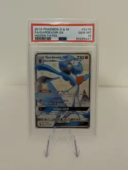 2019 Pokemon Sun & Moon Hidden Fates Shiny GARDEVOIR GX #SV75 PSA 10 GEM MINT - Image 1