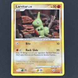 Larvitar 63/100 Common Stormfront Pokemon Lightly Played - Image 1