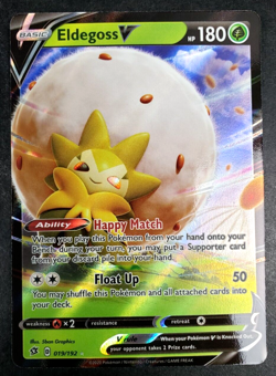 Pokemon TCG Eldegoss V Rebel Clash 019/192 Regular Ultra Rare - FAST SHIPPING - Image 2