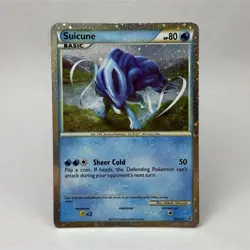 Pokemon Suicune HGSS21 Promo Holo (Swirl) - Image 1