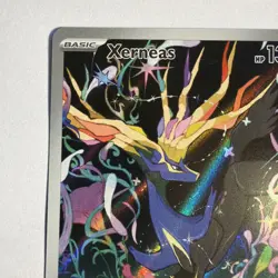 Xerneas 91/86 Illustration Rare Pokemon Chaos Rising ME04 MINT/NM - Image 2