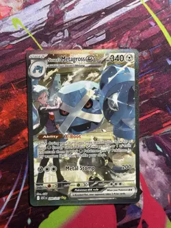 Pokemon Steven’s Metagross ex 289/217 Ascended Heroes Special Illustration Rare - Image 4