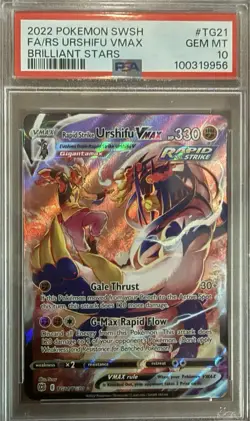 Pokemon TCG Rapid Strike Urshifu VMAX TG21/TG30 Psa 10 - Image 1