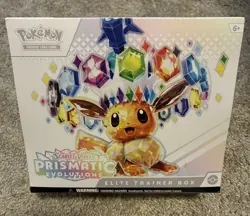 Pokemon TCG Scarlet Violet Prismatic Evolutions ETB Elite Trainer Box New Sealed - Image 1