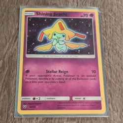 Pokemon TCG Shining Jirachi 42/73 Shining Legends Shiny Holo Rare ENG - Image 1