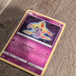Pokemon TCG Shining Jirachi 42/73 Shining Legends Shiny Holo Rare ENG - Image 3