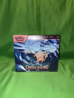 Pokemon TCG Mega Evolution Chaos Rising ETB & 12 Booster Packs Full Art Lot - Image 3