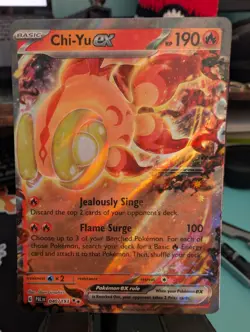 Pokemon TCG Chi-Yu EX Scarlet & Violet Paldea Evolved Holo Card 040/193 - Image 1