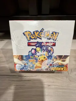 Pokemon TCG Scarlet & Violet Surging Sparks Booster Box 36 PACKS Factory Sealed! - Image 1