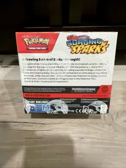 Pokemon TCG Scarlet & Violet Surging Sparks Booster Box 36 PACKS Factory Sealed! - Image 3