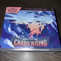 Pokemon Mega Evolution Chaos Rising Elite Trainer Box Sealed - Image 2