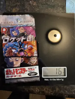 Pokemon Team Rocket Booster Pack JAPANESE SEALED 4935228971145 - Image 5