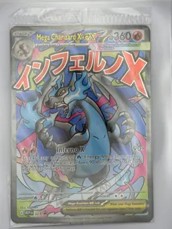Mega Charizard X ex 023 Holo Promo ME: Mega Evolution Promo Pokemon Near Mint - Image 2