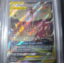 Pokemon Tag Team Espeon & Deoxys Psa 9 - Image 4
