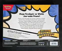 Pokemon Mega Evolution Ascended Heroes Mega Feraligatr Ex Box Factory Sealed - Image 2