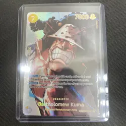 One Piece OP16 THE TIME OF BATTLE Bartholomew Kuma SP EB04-054 R English NM - Image 3