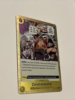 Zehahahahaha! Rare (R) OP16-116 The Time of Battle English Foil - Image 2