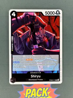 Shiryu Rare PRB02-015 Premium Booster - The Best Vol. 2 One Piece English CCG - Image 1