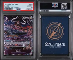 2023 ONE PIECE PROMOS #003 KAIDO WINNER PACK VOL 5 PSA 10 - Image 3