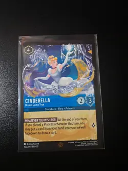 Disney Lorcana Cinderella - Dream Come True 155/204 Legendary - Image 1