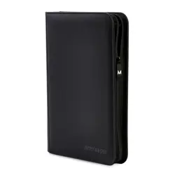 trading card binder 4 pocket mint keeper - black - Image 1