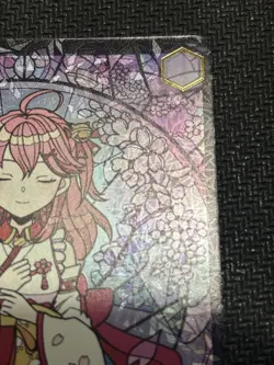 Weiss Schwarz Sakura Miko Gold Foil Promo Card - Hololive HOL/WE45-P07 PR - Image 2