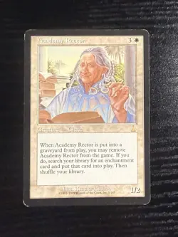 Academy Rector Urza's Destiny Regular-MP Moderately Played - Image 1
