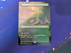 1x Llanowar Wastes (Extended) - NM - The Brothers' War - BRO - 299 - Image 1