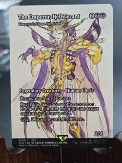 The Emperor, Hell Tyrant - Yawgmoth, Thran Physician (Showcase) Final Fantasy - Image 1