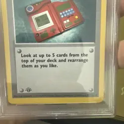 1999 Pokemon Game 1st Edition Pokedex #87 PSA 6 EX-MT - Image 4