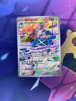 2024 Pokemon Temporal Forces Metagross #178/162 - Image 3