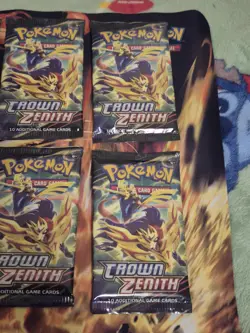 Pokemon TCG Sword and Shield Crown Zenith Booster Packs, Lot of 14, Brand New! - Image 5