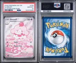 2026 Pokemon Ascended Heroes Slurpuff 236/217 Illustration Rare PSA 10 GEM MINT - Image 3