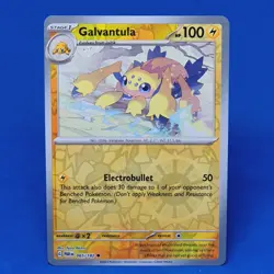 Galvantula Reverse Holo 065/182 Paradox Rift Pokemon Card 2023 Tcg Ccg - Image 1