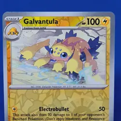 Galvantula Reverse Holo 065/182 Paradox Rift Pokemon Card 2023 Tcg Ccg - Image 3
