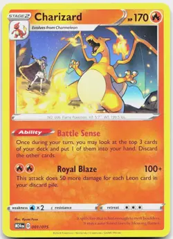 Charizard 001/015 Promo McDonald's Promos 2024 Pokemon Near Mint - Image 1