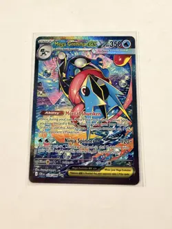 Mega Greninja ex 116/086 Chaos Rising Special Illustration Rare Pokemon Card - Image 1
