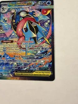 Mega Greninja ex 116/086 Chaos Rising Special Illustration Rare Pokemon Card - Image 5