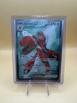 Pokemon - Scizor ex - 195/162 - SV Temporal Forces - Full Art Card - Image 1