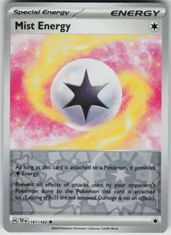 Mist Energy 161/162 Uncommon Temporal Forces Pokemon Reverse Holo Near Mint - Image 1